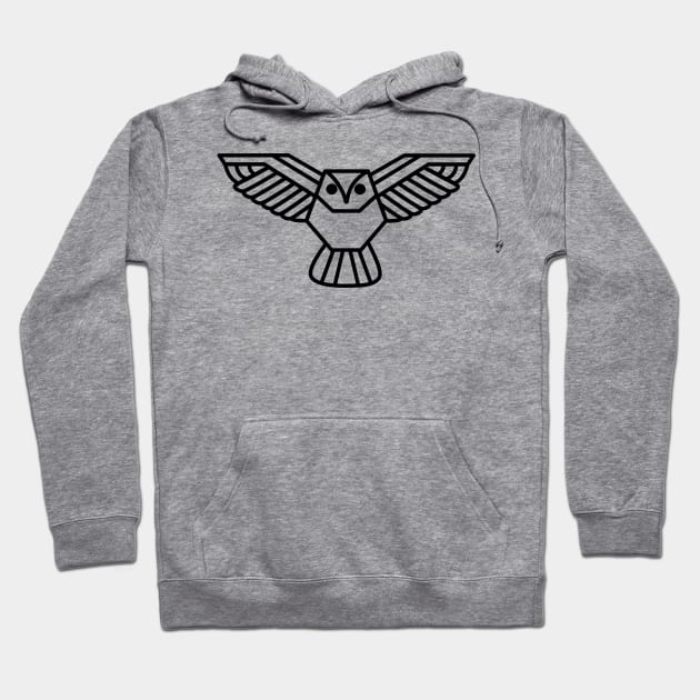 Flying Owl Hoodie by happinessinatee